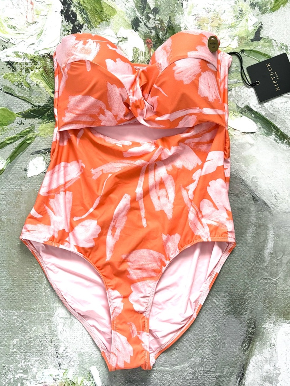 Nip Tuck Floral One-Piece Swimsuit